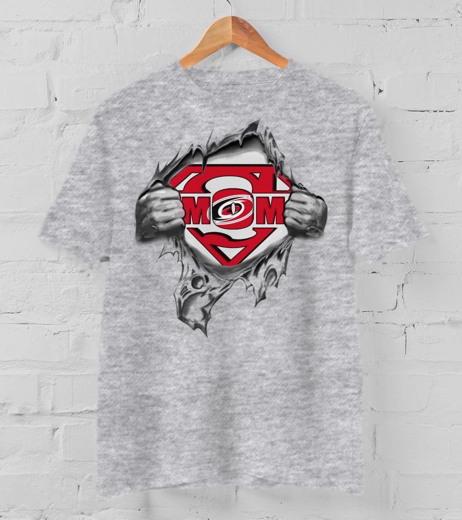 Carolina Hurricanes Super Mom T-Shirt