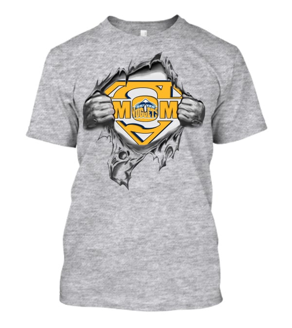 Denver Nuggets Superman Logo Tear T-Shirt
