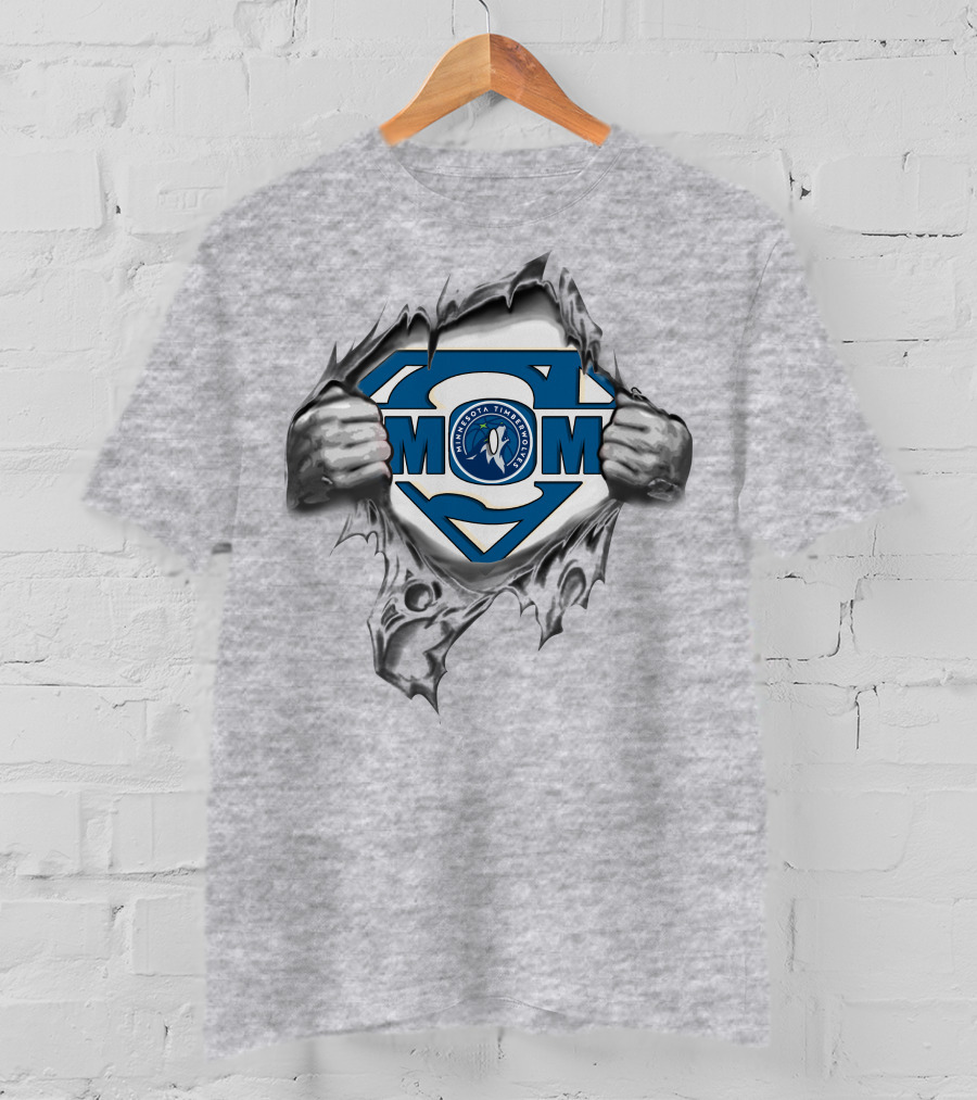Minnesota Timberwolves Mom Super T-Shirt