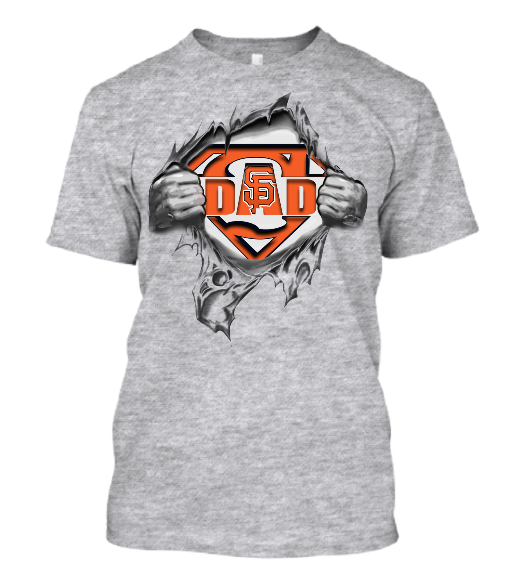 SF Giants Super Dad Baseball Hero T-Shirt