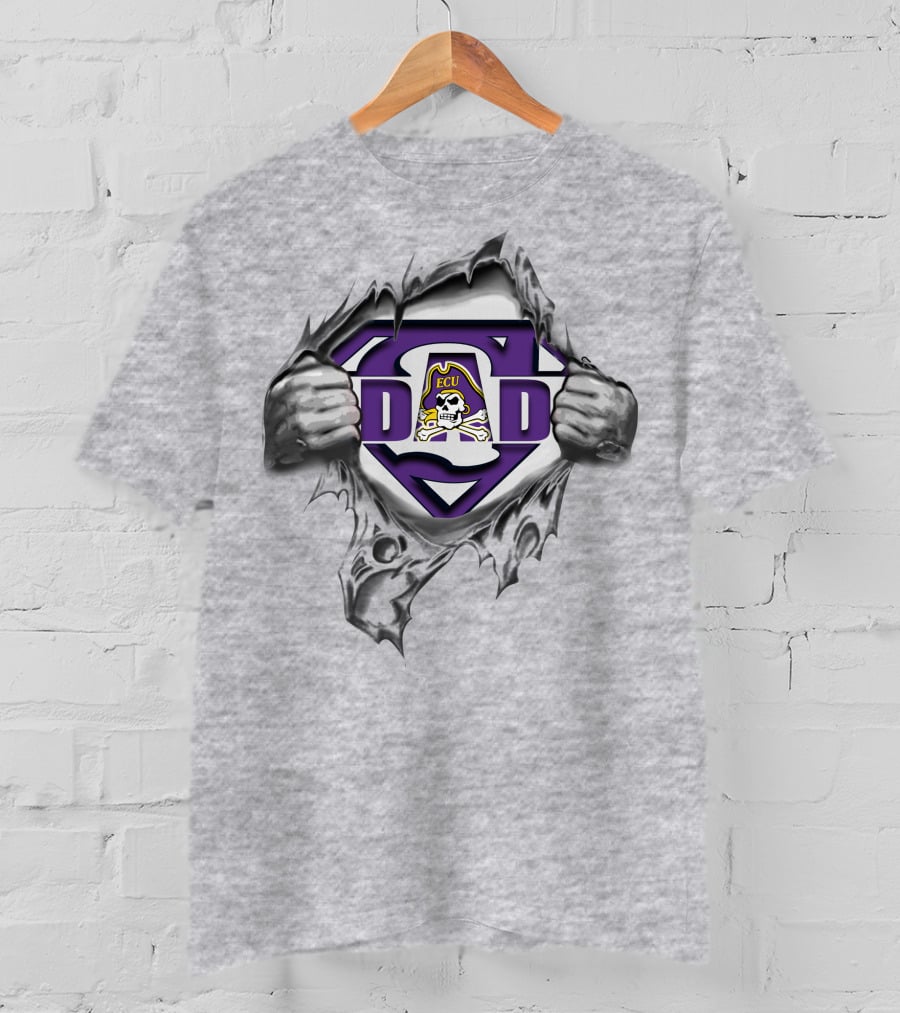 East Carolina Pirates Ecu Super Dad Tear-Away T-Shirt