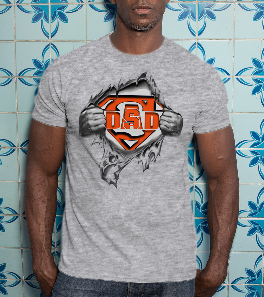 Dsd Syracuse Orange Super Dad T-Shirt