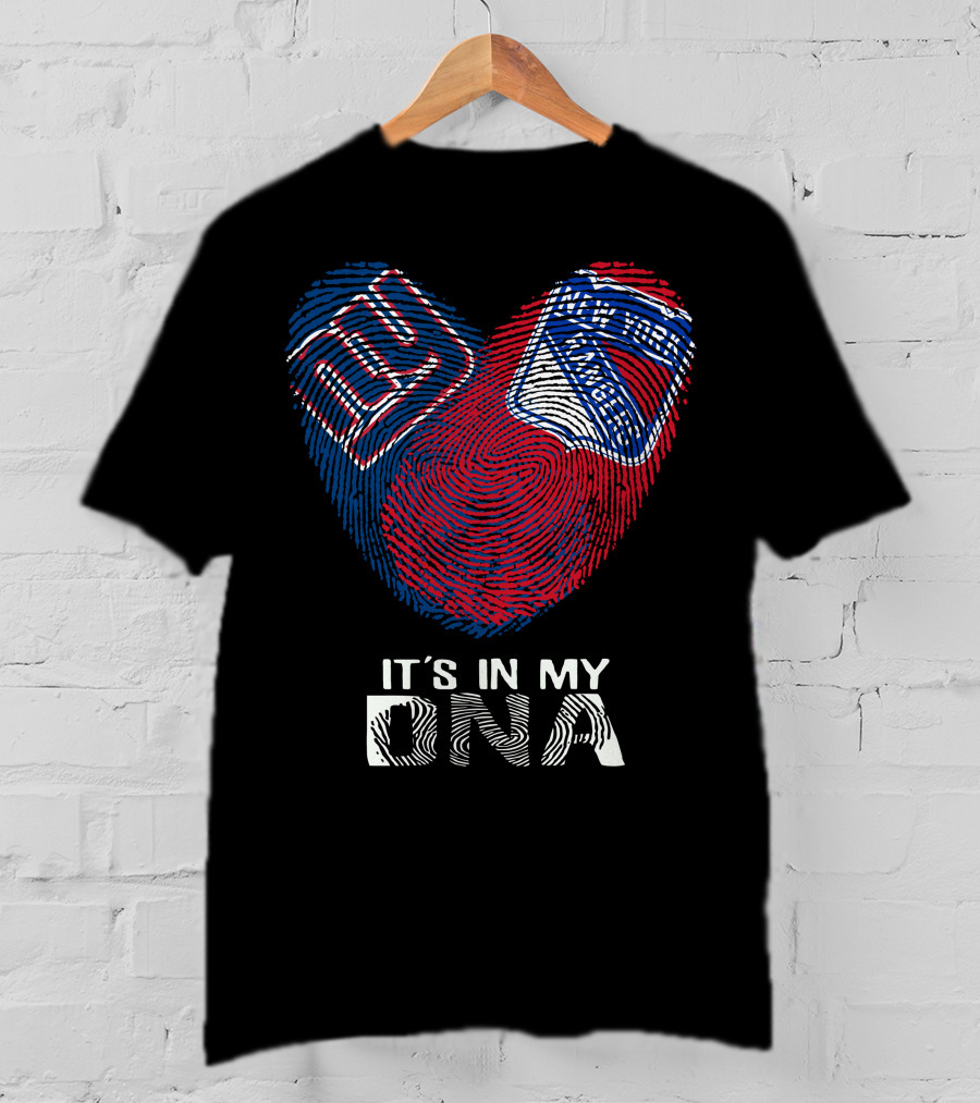 New York Giants Rangers It's In My Dna T-Shirt