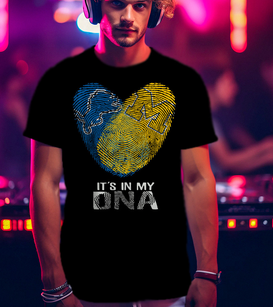 Lions Michigan M It's In My DNA T-Shirt