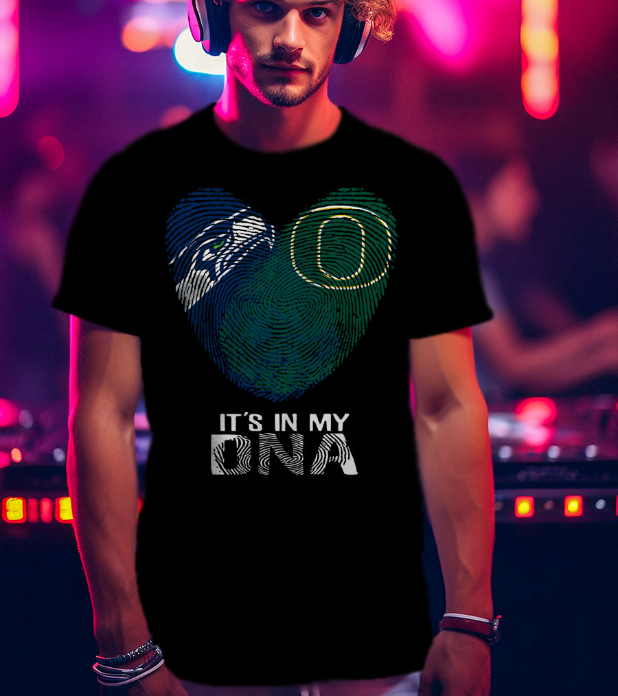Seahawks Oregon It's In My DNA T-Shirt