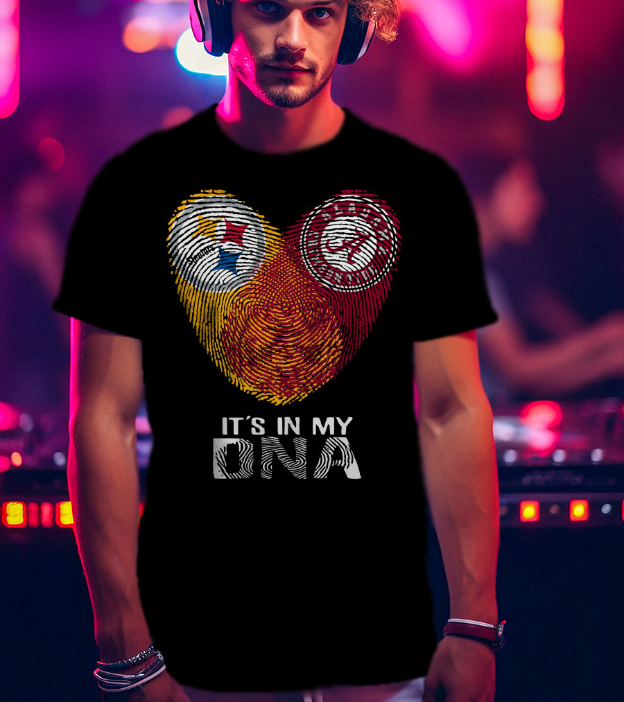 Steelers Alabama Crimson Tide It's In My DNA T-Shirt