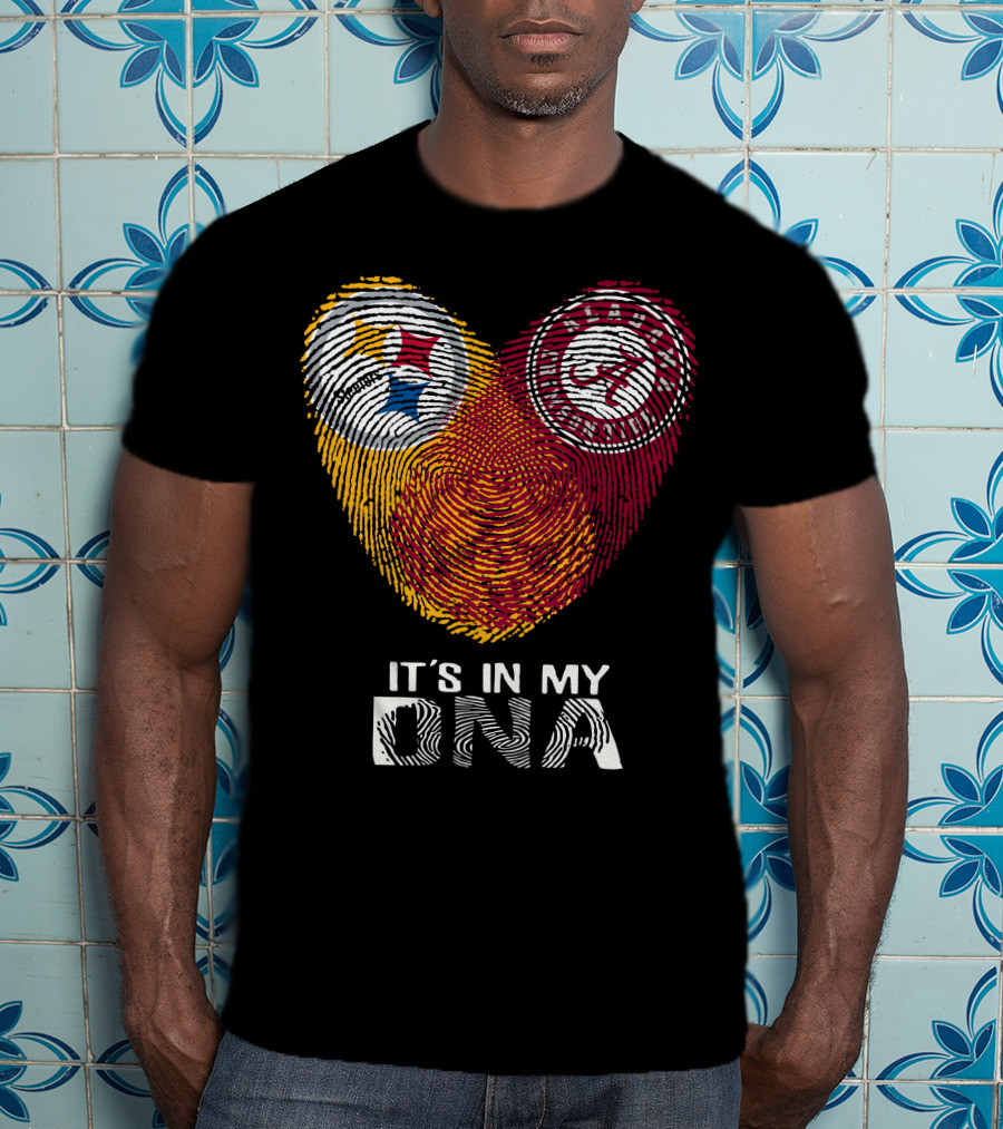 Steelers Alabama Crimson Tide It's In My DNA T-Shirt
