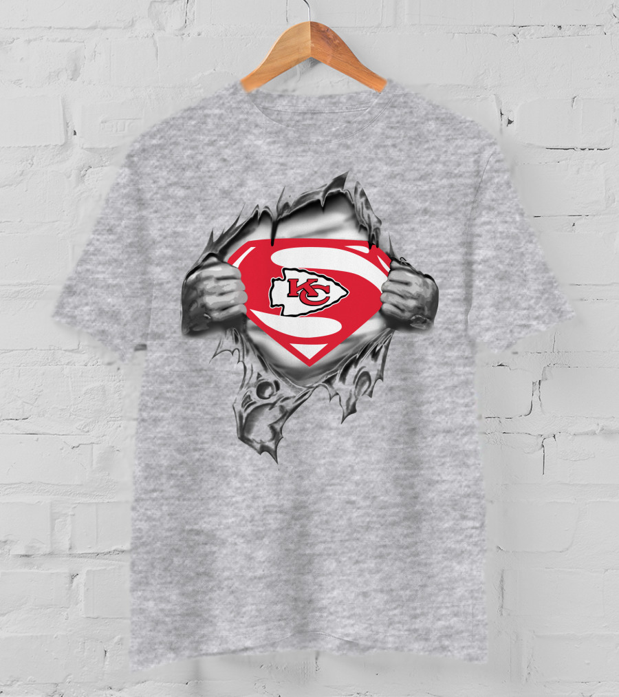 Kansas City Chiefs Superman Symbol T-Shirt