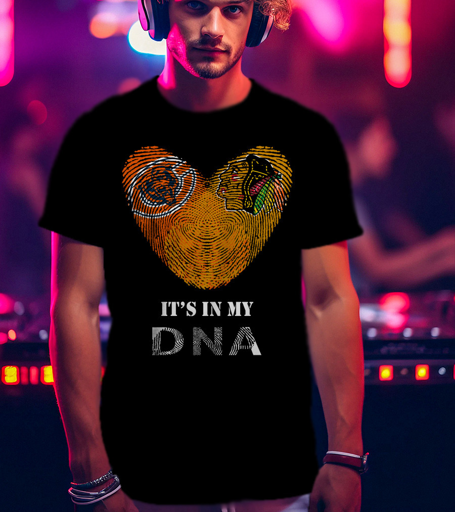 Chicago Bears Blackhawks It's In My DNA T-Shirt