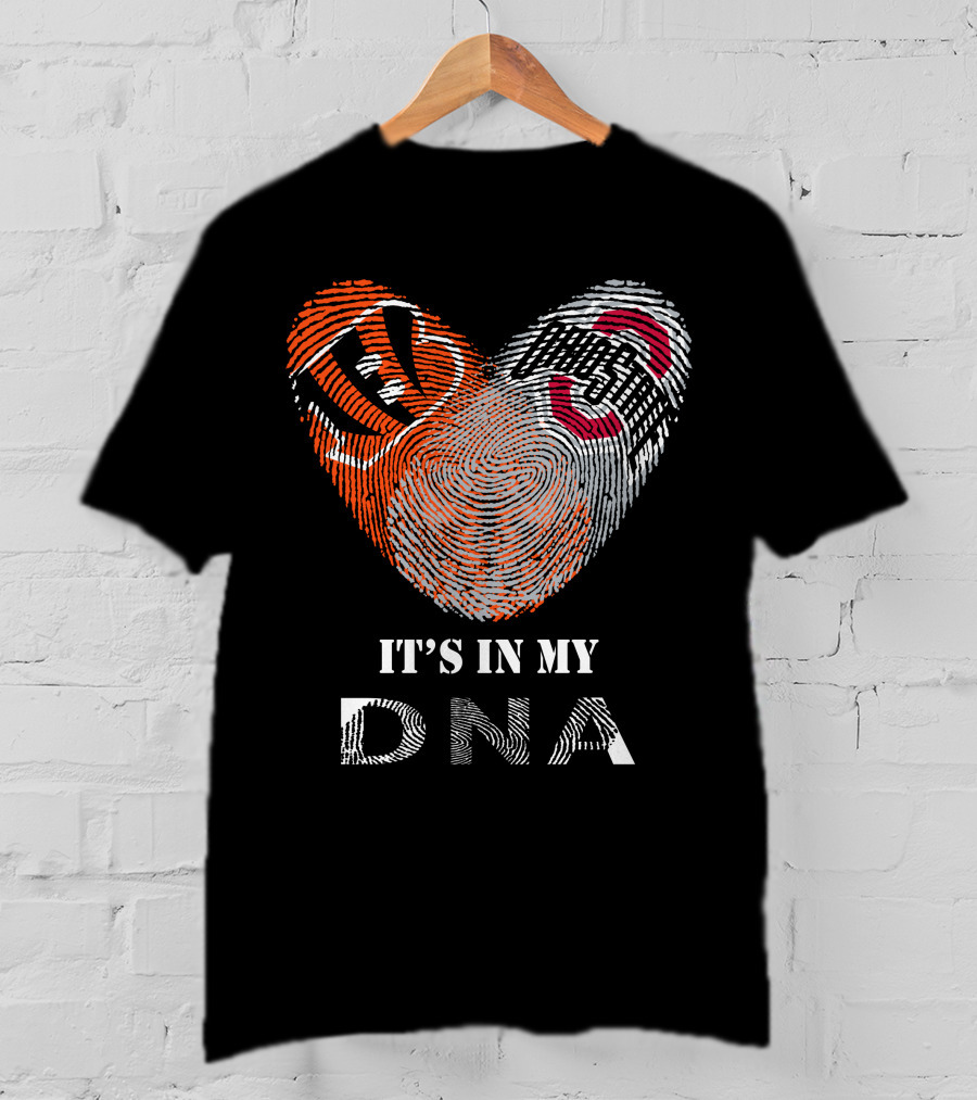 Bengals Ohio State Buckeyes It's In My DNA T-Shirt