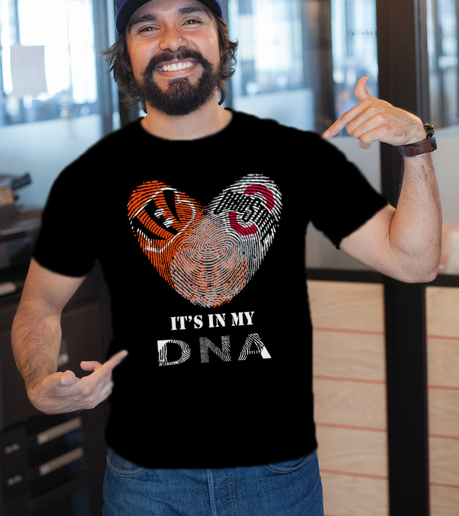 Bengals Ohio State Buckeyes It's In My DNA T-Shirt
