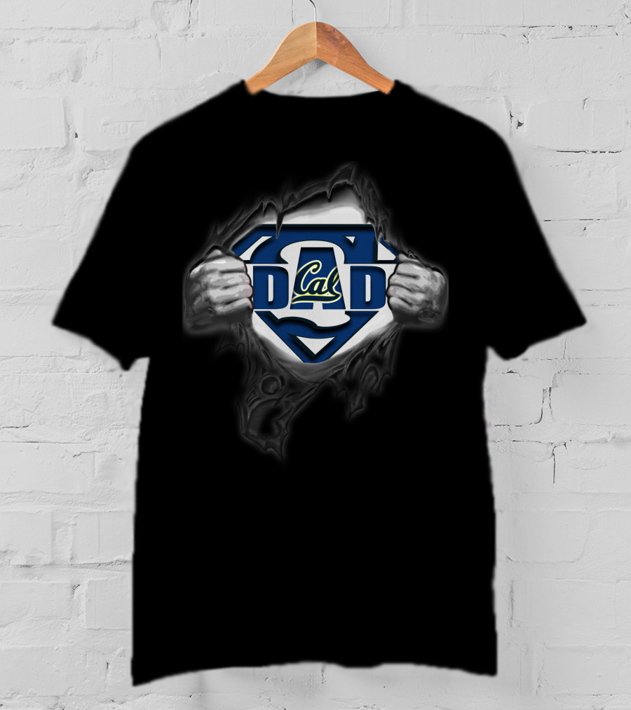Cal Bears Super Dad Hero Inside T-Shirt
