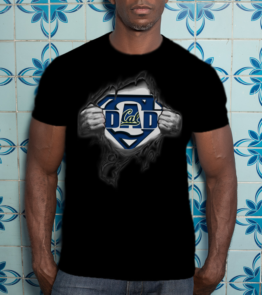 Cal Bears Super Dad Hero Inside T-Shirt