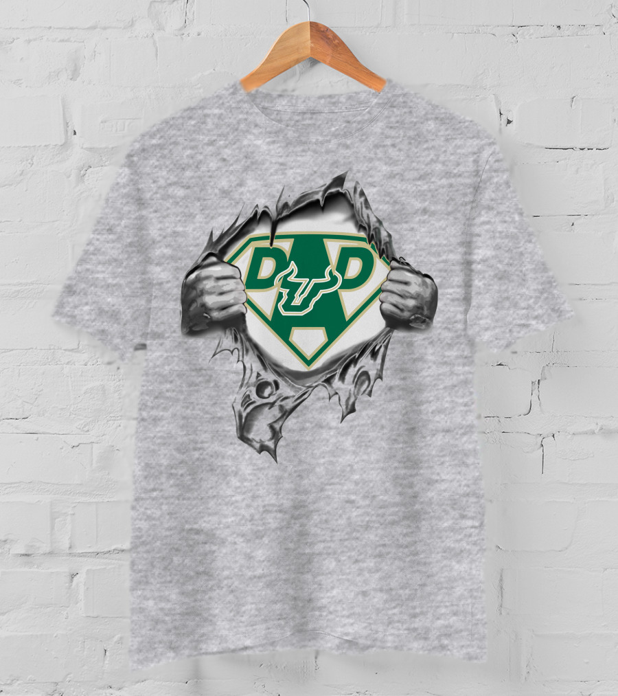 South Florida Bulls Dad Superhero T-Shirt