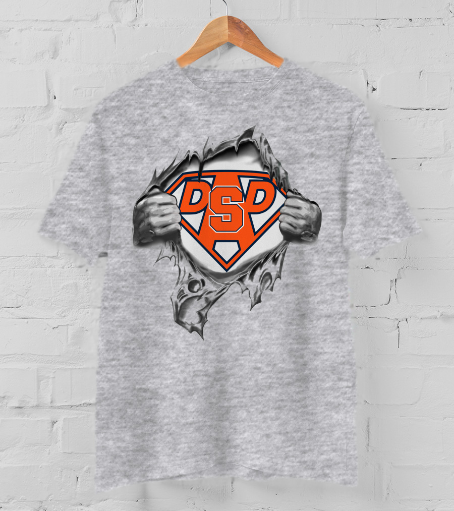 Syracuse Orange Dsp Super Dad Shield T-Shirt