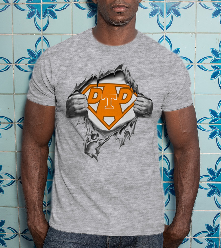 Tennessee Volunteers Super Dad Dtp T-Shirt