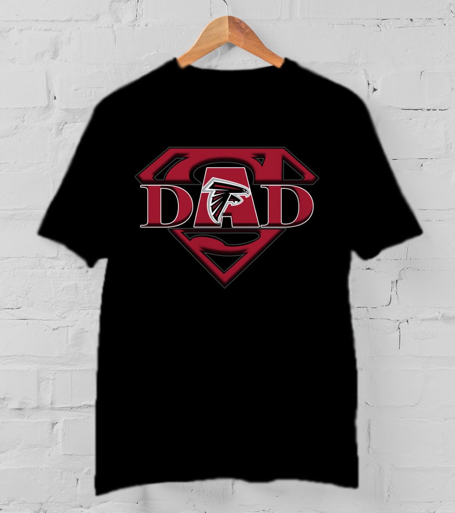 Atlanta Falcons Super Dad Superman T-Shirt