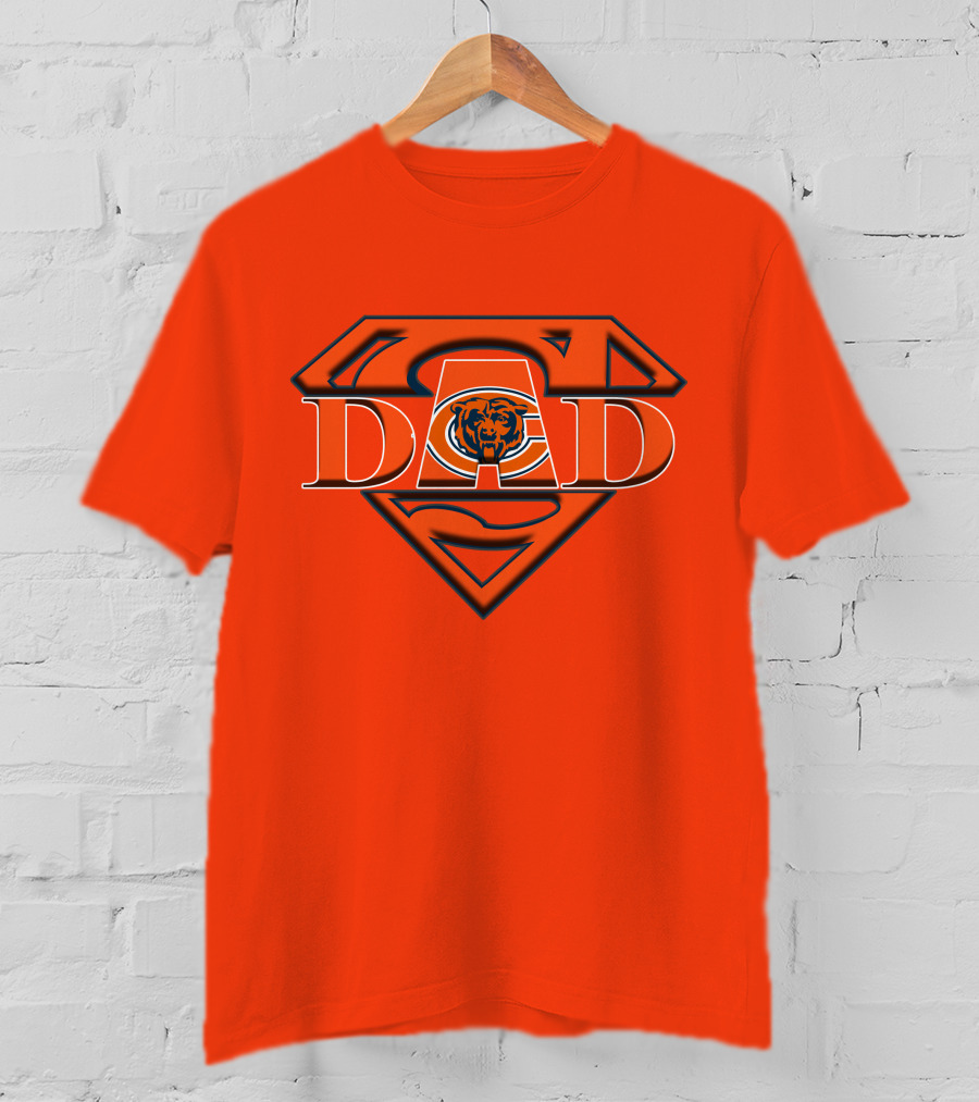 Chicago Bears Super Dad T-Shirt