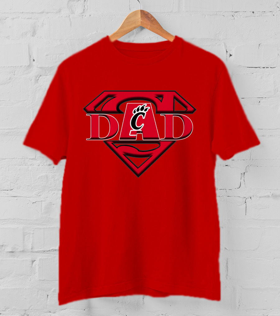 Cincinnati Bearcats Super Dad T-Shirt