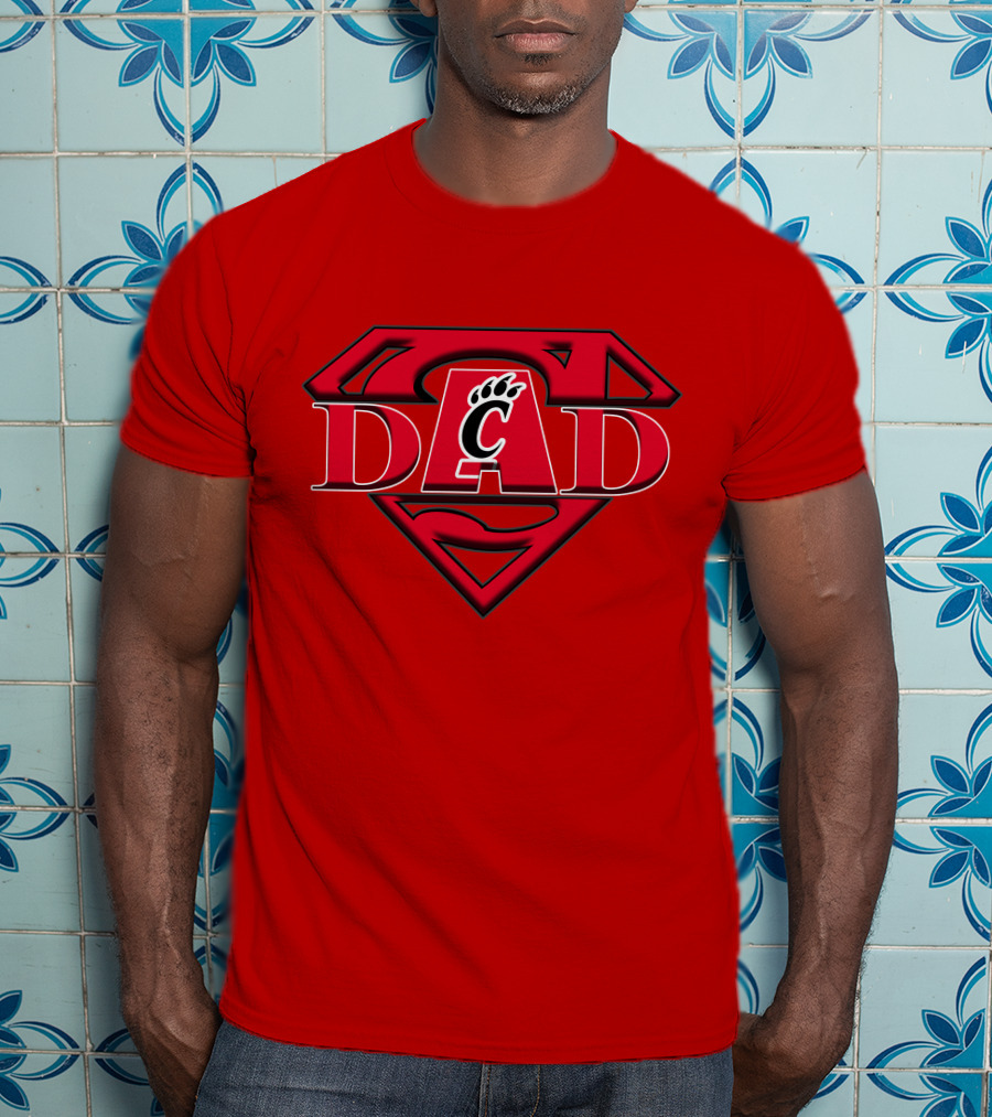 Cincinnati Bearcats Super Dad T-Shirt