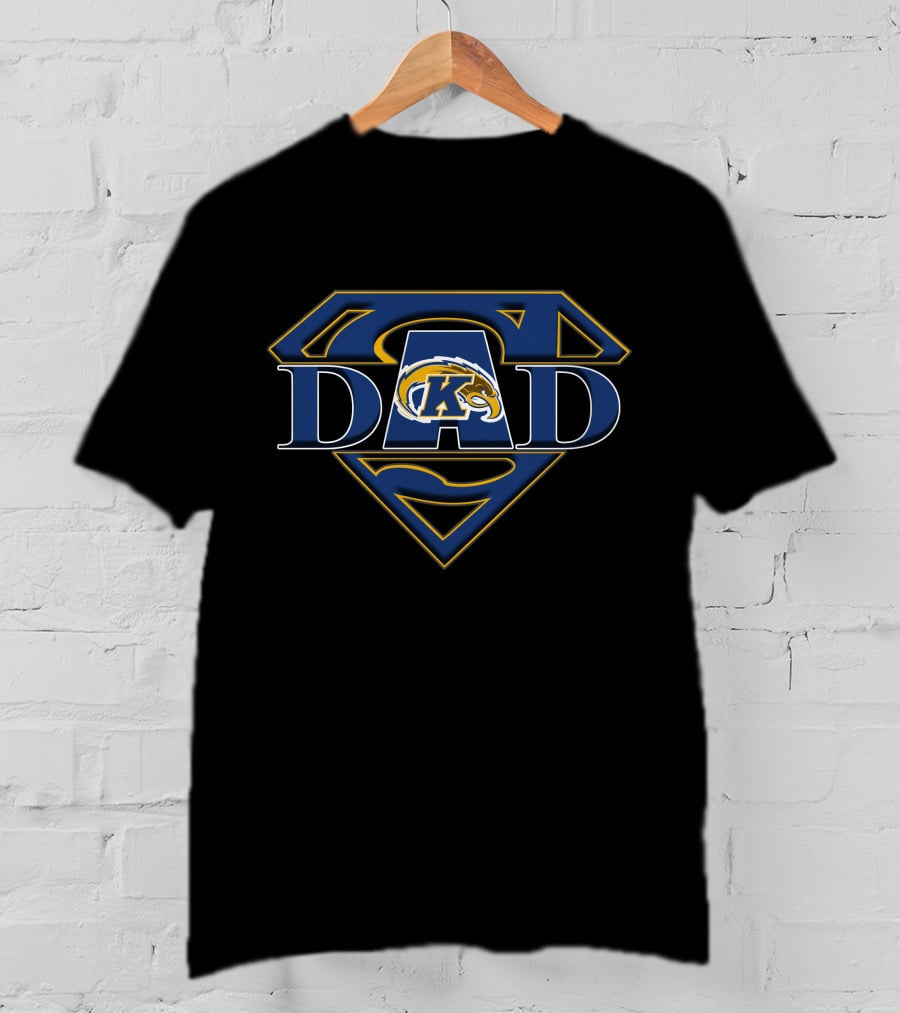 Kent State Golden Flashes Super Dad Superman T-Shirt