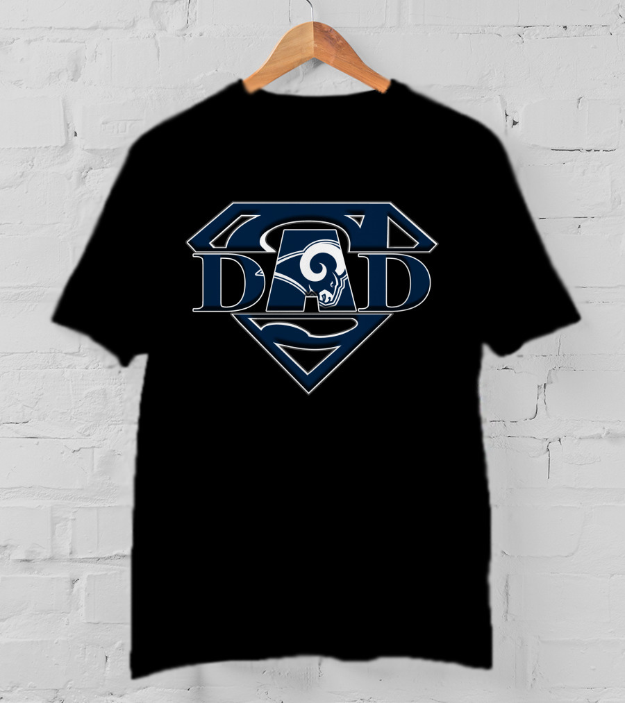 Rams Super Dad Symbol T-Shirt
