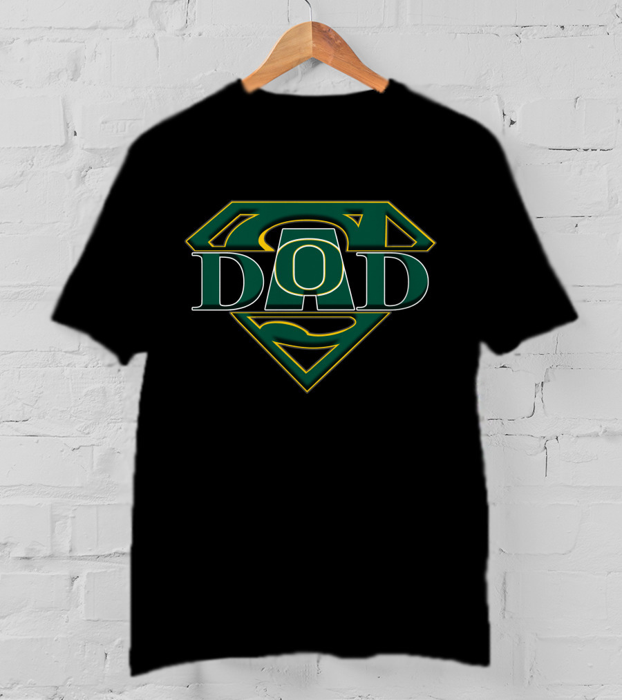 Oregon Ducks Dad Super Shield T-Shirt
