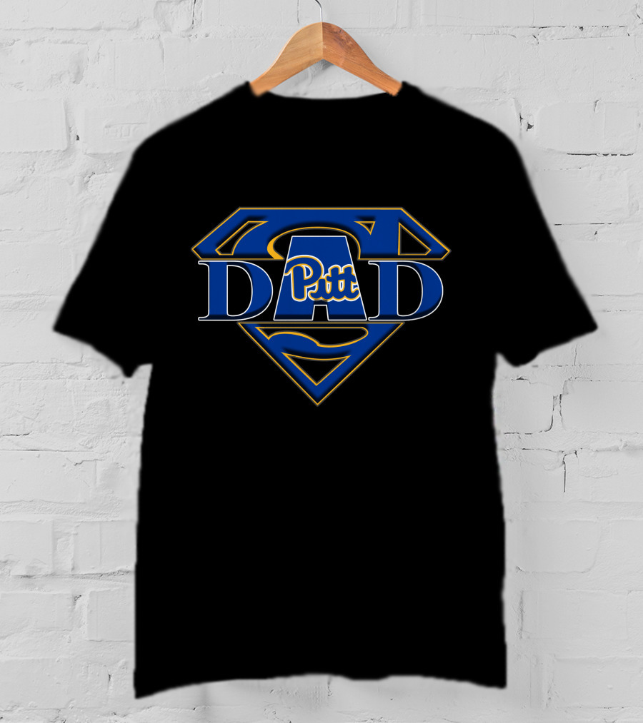 Pittsburgh Panthers Pitt Super Dad T-Shirt