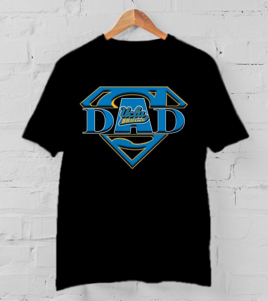 UCLA Bruins Super Dad Superman Emblem T-Shirt