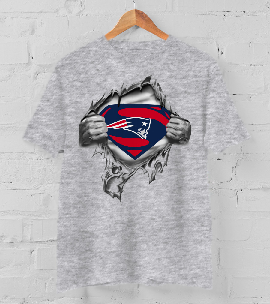 Patriots Logo Superhero Emblem Fusion T-Shirt