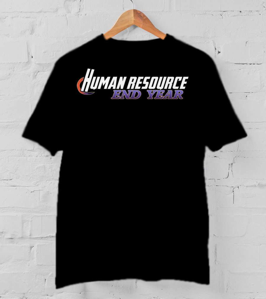 Human Resource End Year Celebration With Iconic Hawk Symbols T-Shirt