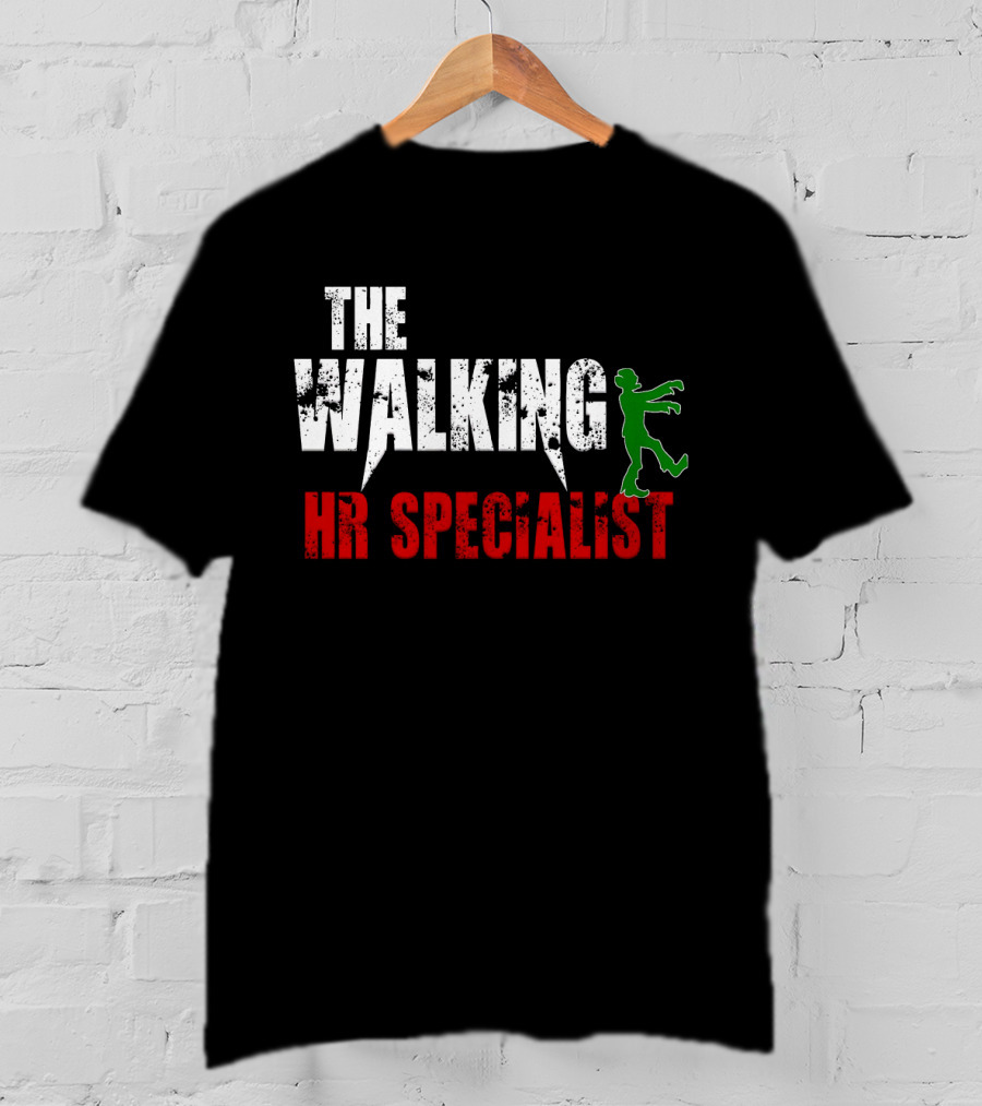 The Walking Hr Specialist Halloween Human Resources T-Shirt