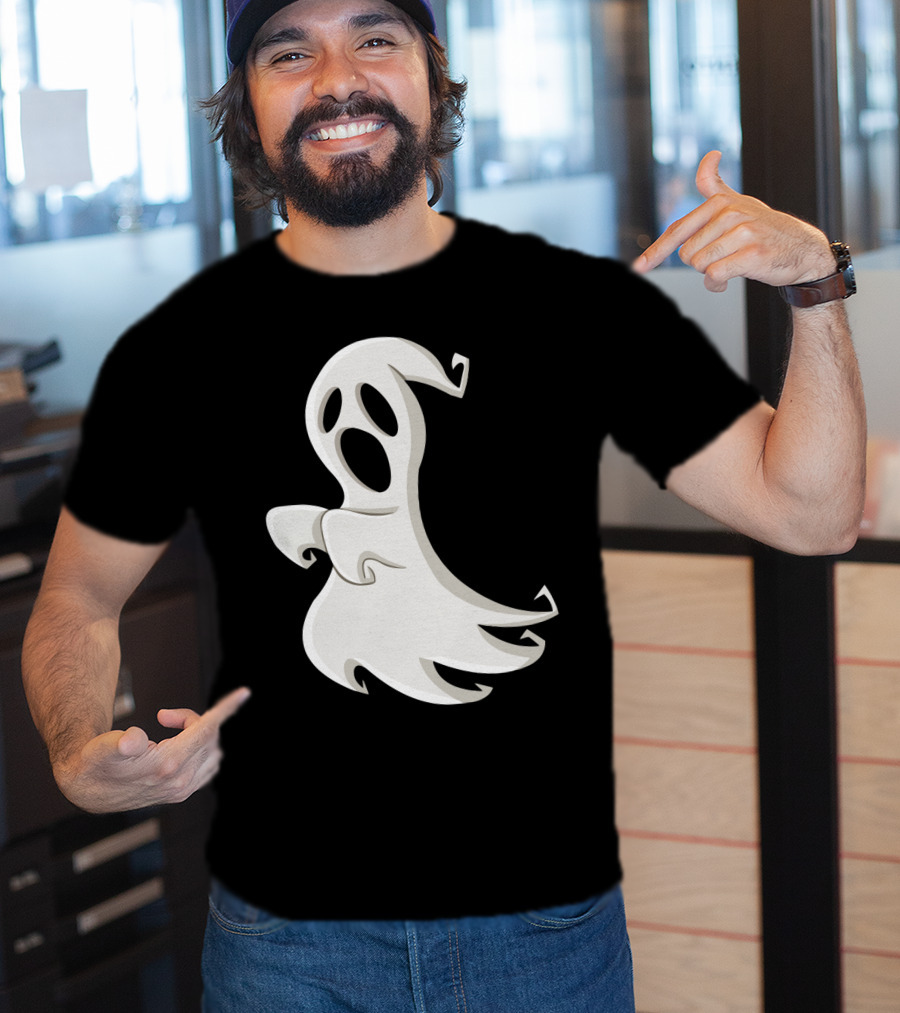 Halloween Party Funny Drinking Let's Get Sheet Faced Ghost T-Shirt