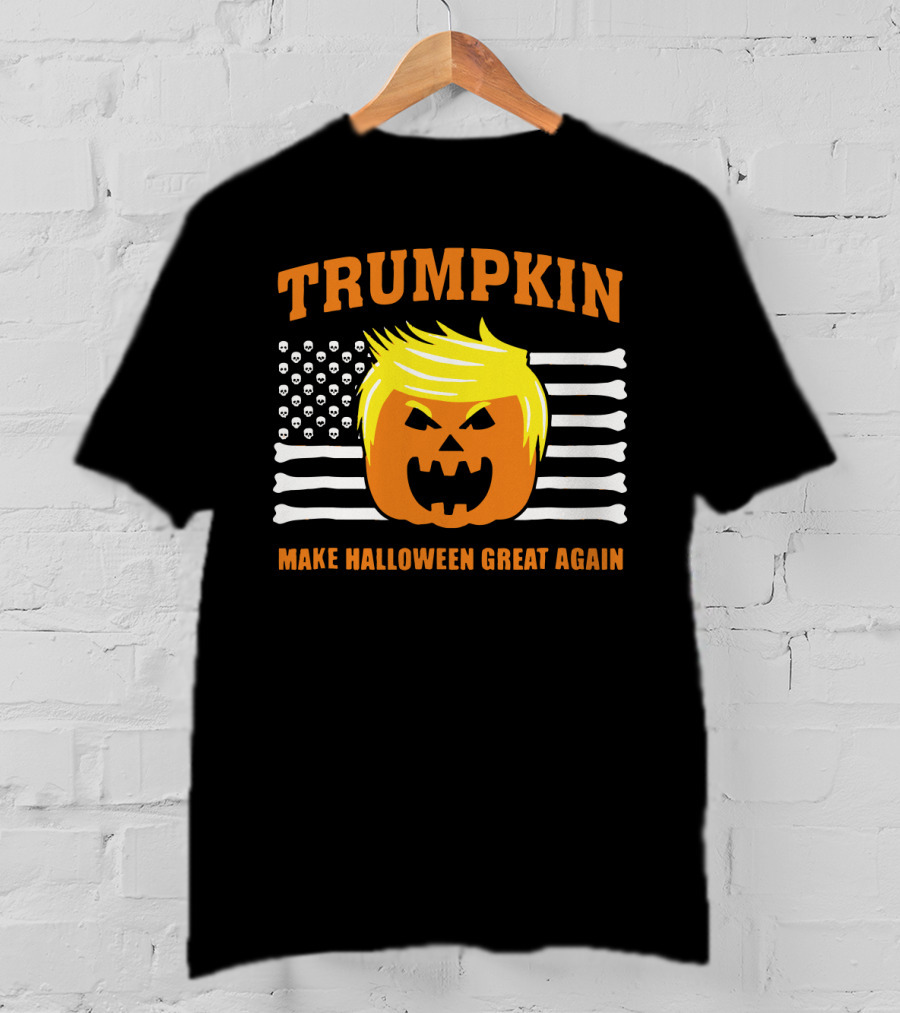 Trumpkin Make Halloween Great Again Pumpkin T-Shirt