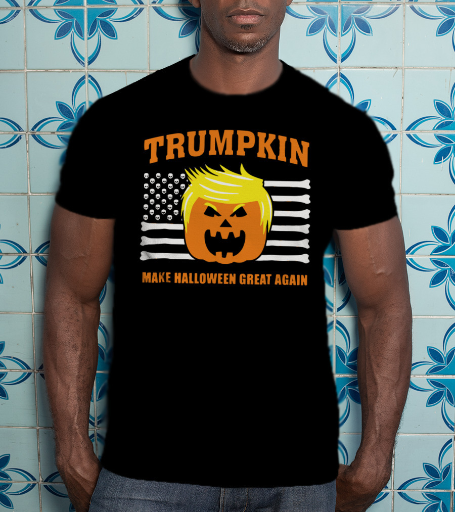 Trumpkin Make Halloween Great Again Pumpkin T-Shirt