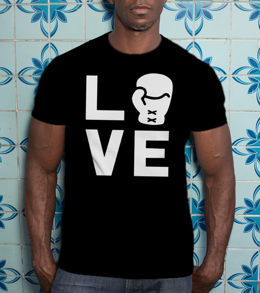 Love Boxing Glove Cool Boxer Iconic Sports T-Shirt