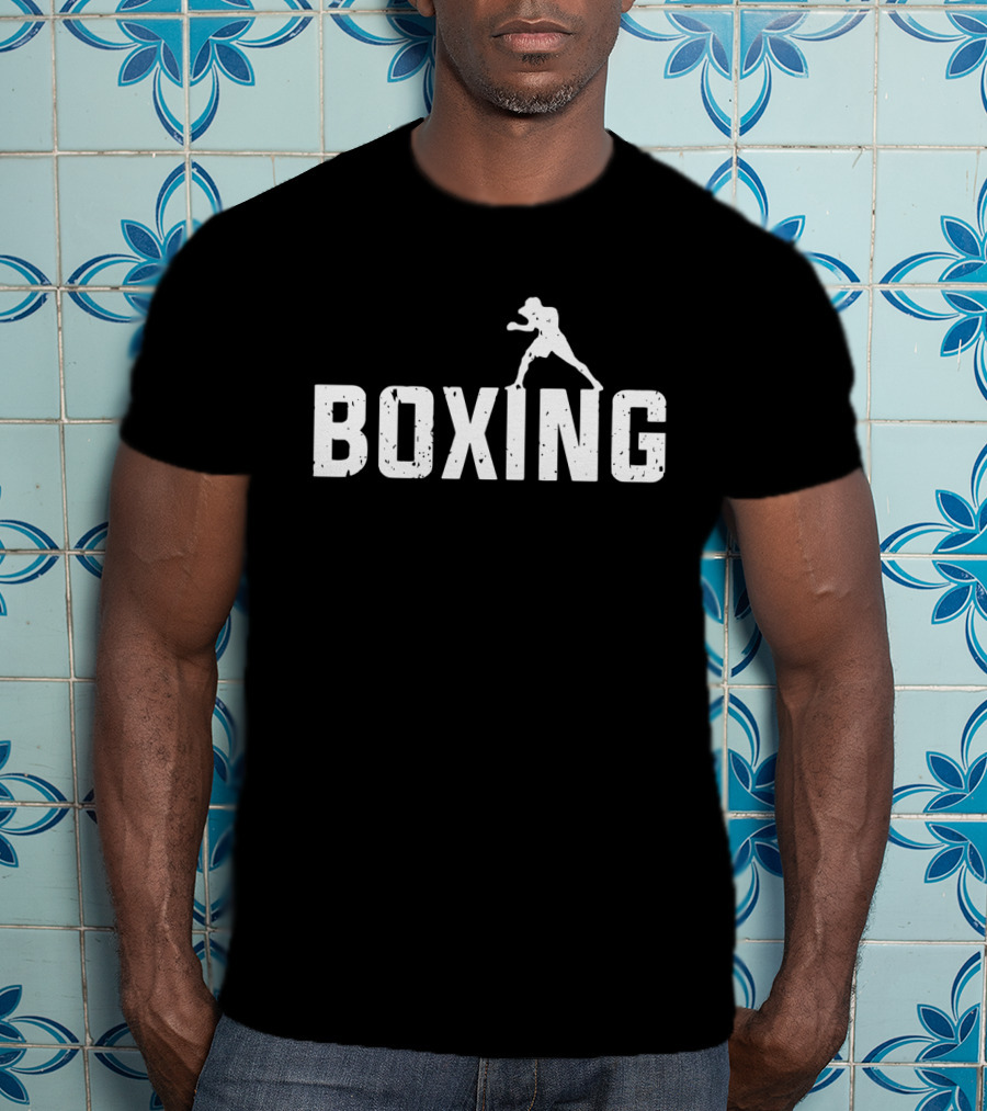 Boxing Silhouette Fighter T-Shirt