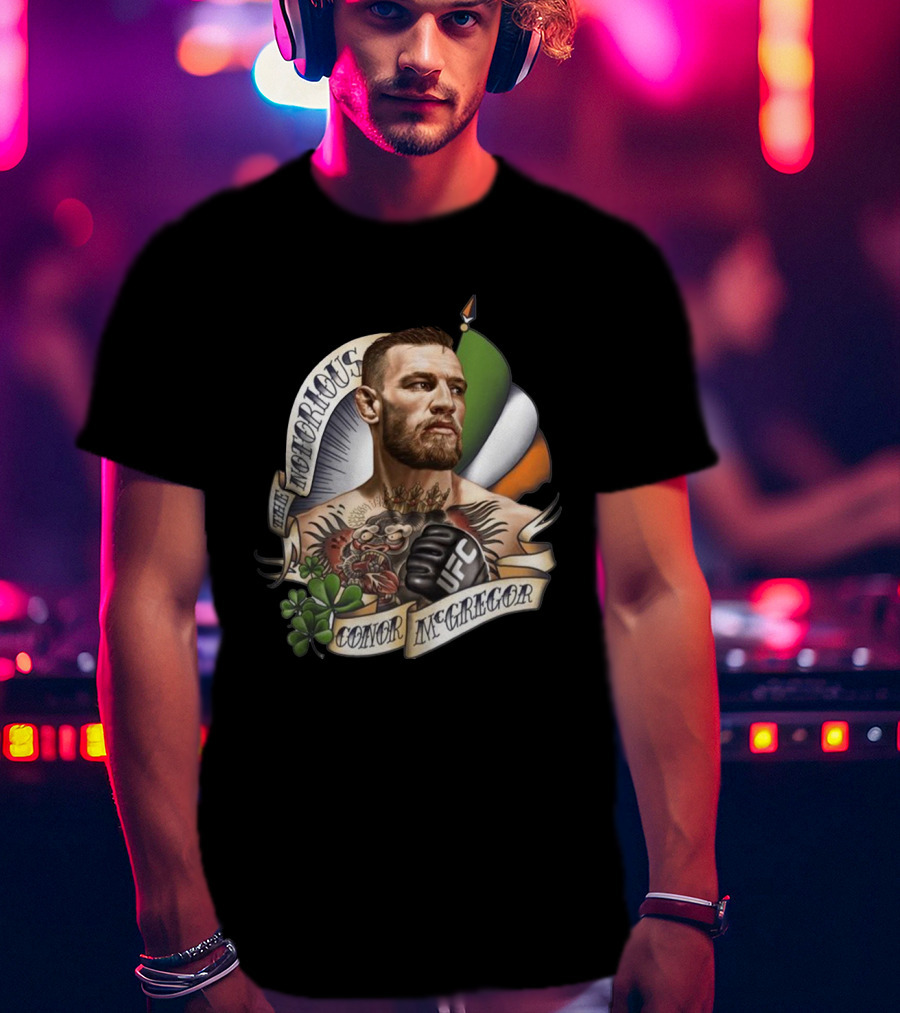 The Notorious Conor Mcgregor Ufc Irish Pride T-Shirt