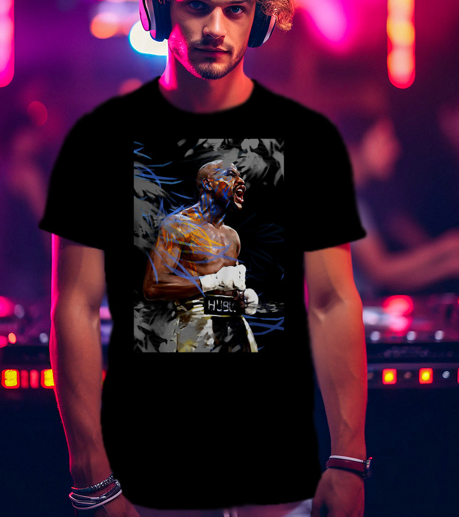 Hugo Floyd Boxing Champion Athletic Expression Dynamic T-Shirt