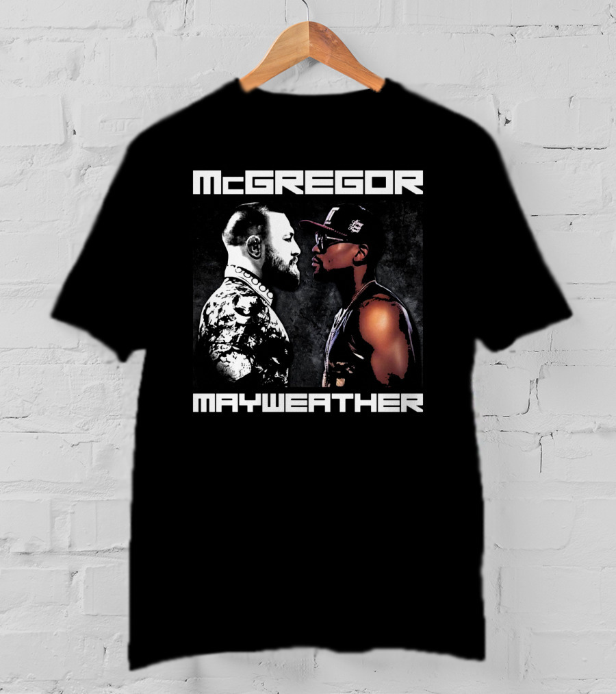 McGregor Versus Mayweather Face-Off T-Shirt