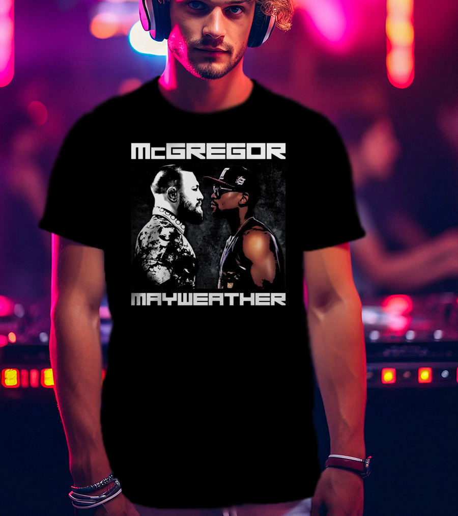 McGregor Versus Mayweather Face-Off T-Shirt