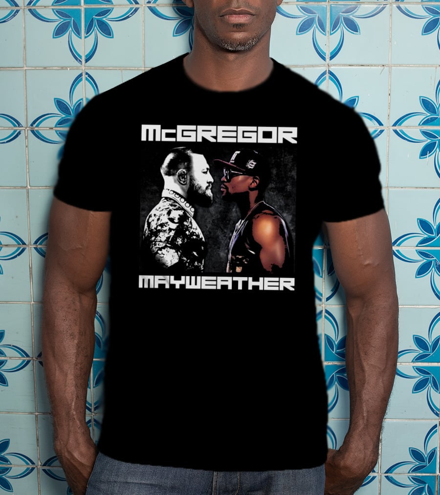 McGregor Versus Mayweather Face-Off T-Shirt