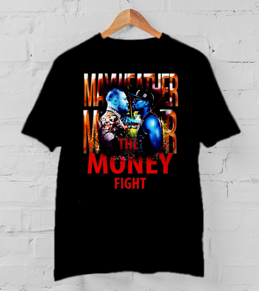 Mayweather McGregor The Money Fight Showdown T-Shirt