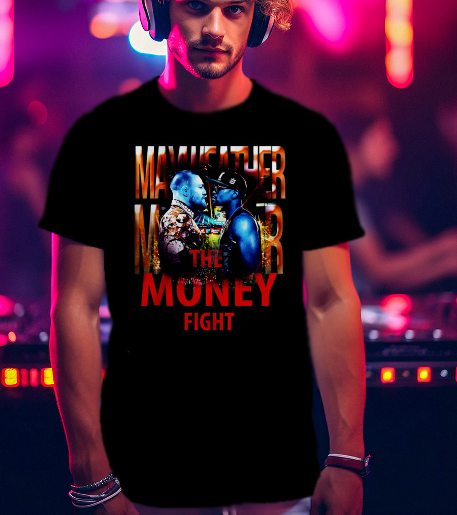 Mayweather McGregor The Money Fight Showdown T-Shirt