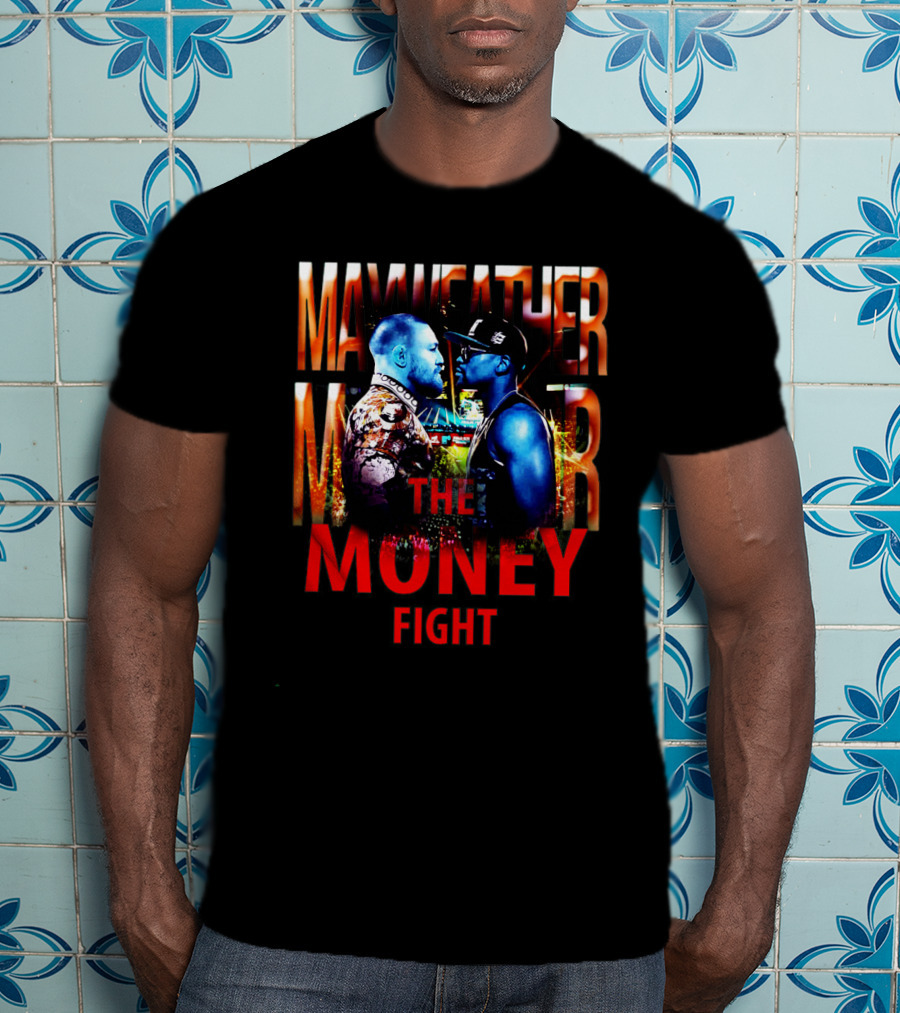 Mayweather McGregor The Money Fight Showdown T-Shirt