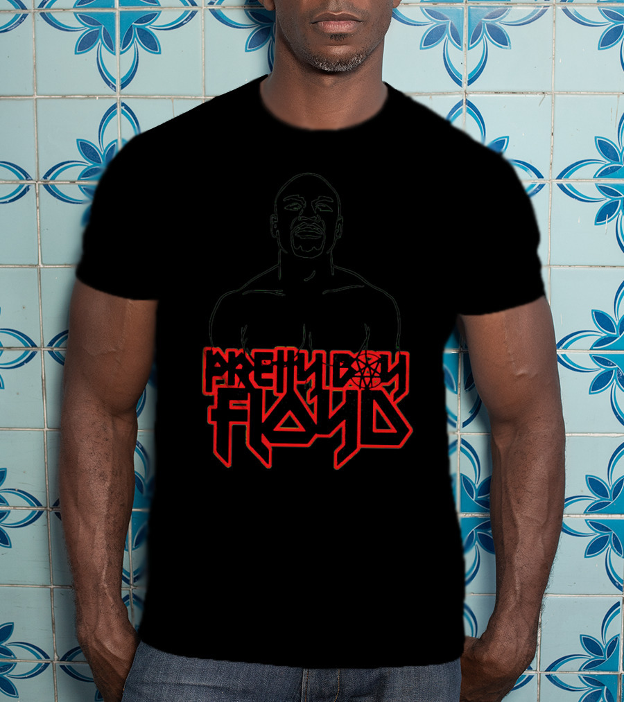 Pretty Boy Floyd Boxing Legend Outline T-Shirt