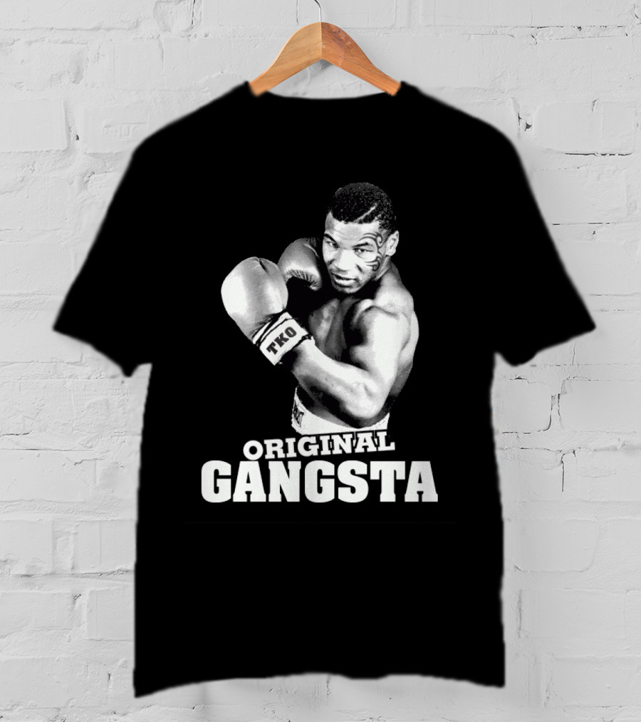 Mike Tyson Original Gangsta Boxing Tko T-Shirt