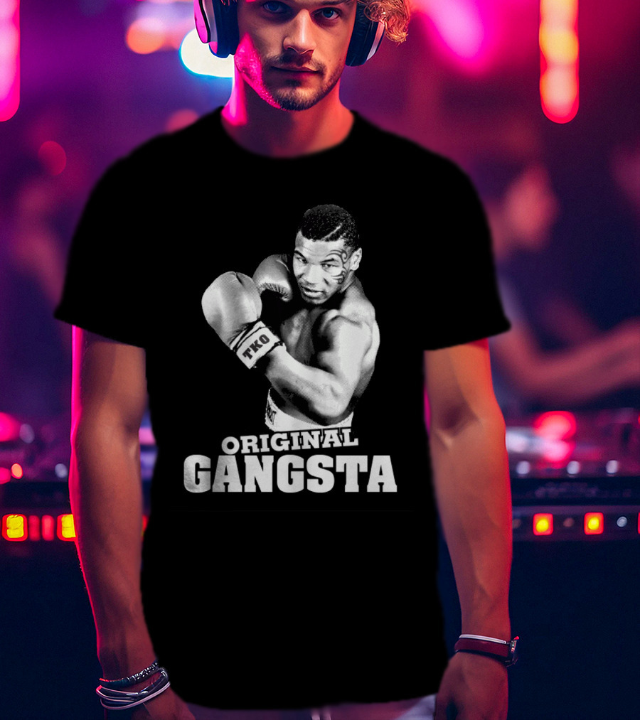 Mike Tyson Original Gangsta Boxing Tko T-Shirt