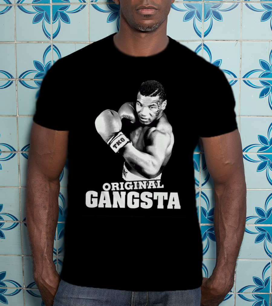 Mike Tyson Original Gangsta Boxing Tko T-Shirt