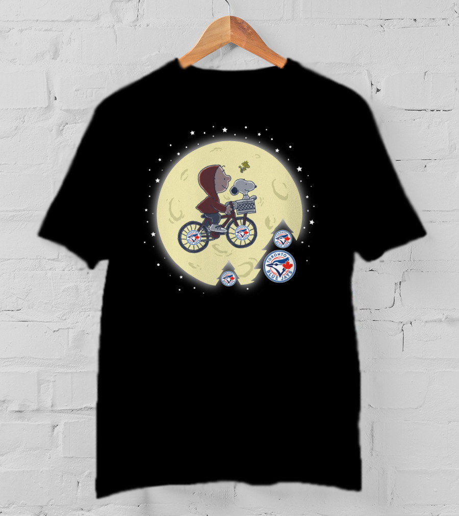Toronto Blue Jays Halloween Moon Ride T-Shirt